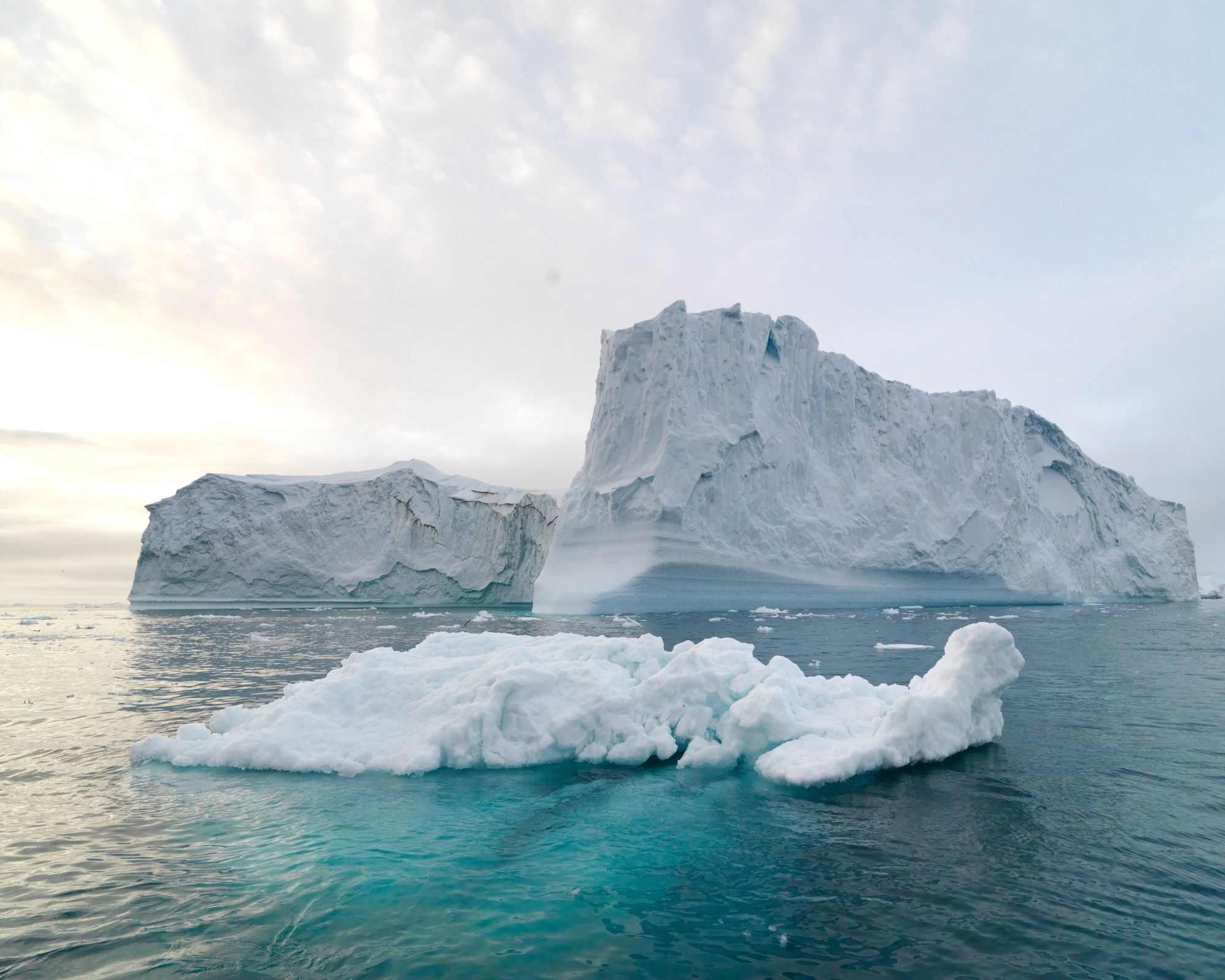 Iceberg to represent the Icebreaker ONE and climate change